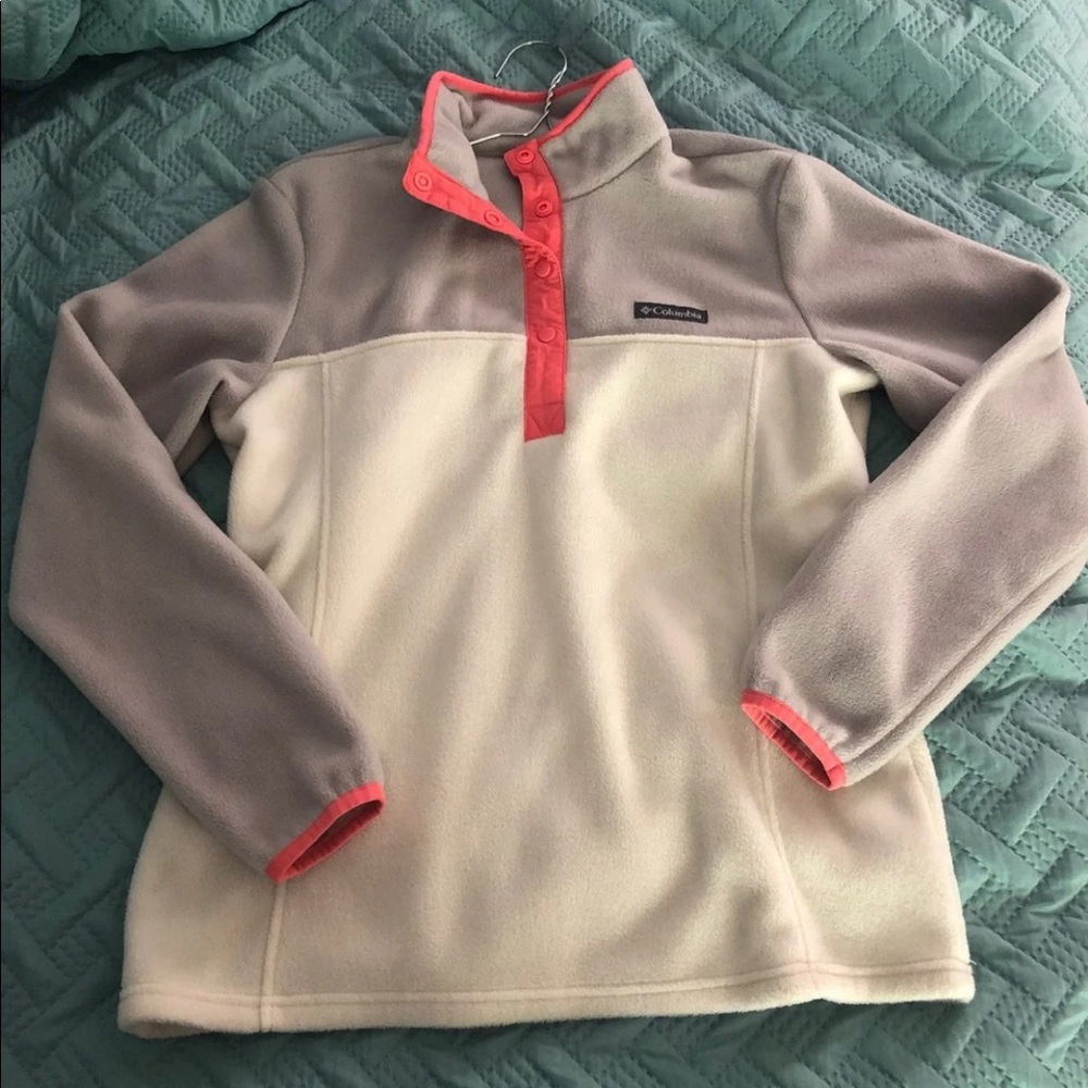 Columbia half button up Sweatshirt